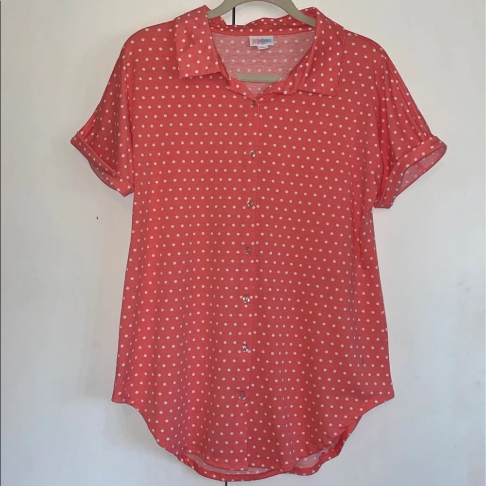 LuLaRoe button down top size S